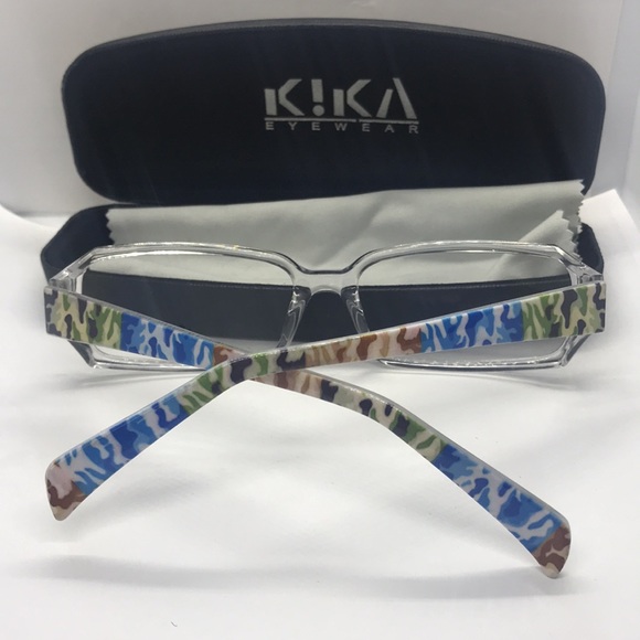 BNWT Kika Eyeglass a unisex style Crystal 56-16 - Picture 6 of 8
